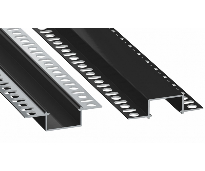 Profil LED LUMINES typ Hiro czarny lakierowany 1 m