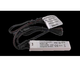 Włącznik bezdotykowy 3w1 12V 60W Biały