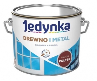 Farba do drewna i metalu Mahoń Połysk 0,36L  Jedynka 00457353