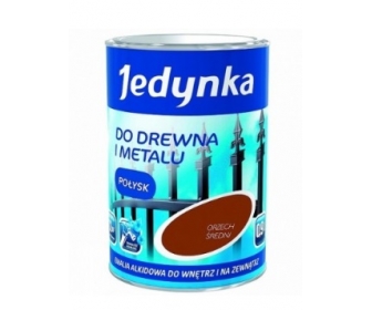 Farba do drewna i metalu Orzech Połysk 2,5L  Jedynka 00457362