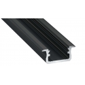 Profil LED LUMINES typ B czarny anodowany 2,02 m