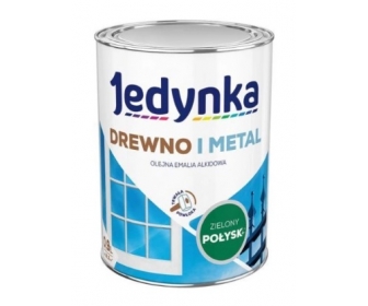 Farba do drewna i metalu Zielony Połysk 0,36L  Jedynka 00457373