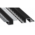 Profil LED LUMINES typ Gaudi czarny lakierowany 1 m