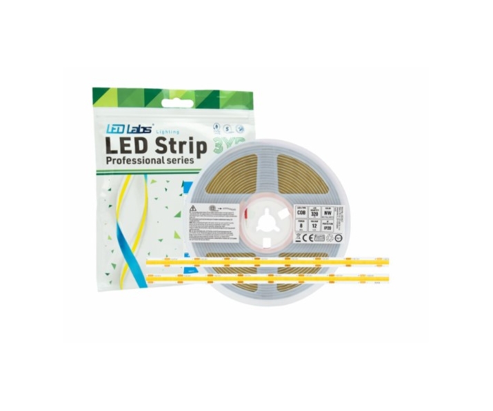 Taśma PRO 3YB 12V 1600 LED COB 8W WW