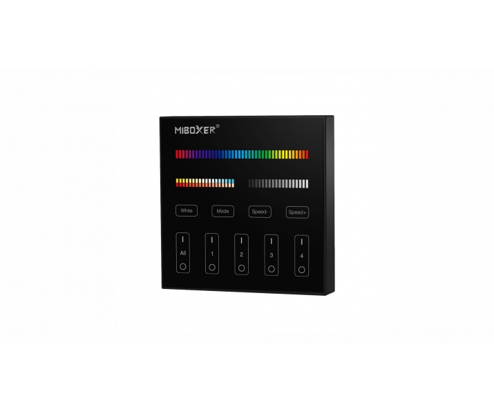 MiBoxer PANEL RF 4 STREFOWY RGB+CCT - Czarny FUT-B4-B