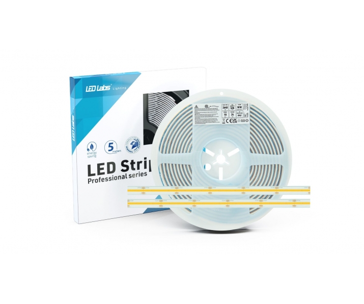 Taśma PRO 3Y 24V 2640 LED COB 10W NW RA90 IP67