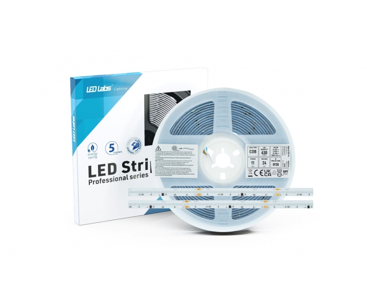 Taśma PRO 3Y 24V 3150 LED COB 11W SPI RGB