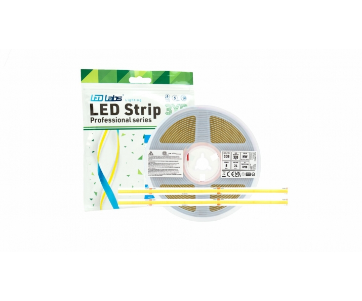 Taśma PRO 3YB 24V 1600 LED COB 8W WW