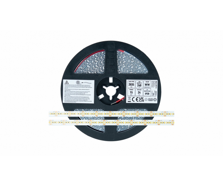 Taśma PRO 3Y 24V 1200 LED 2835 SMD 15W NW RA90
