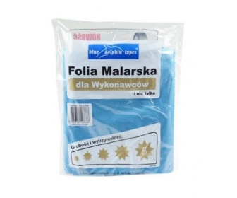 Blue Dolphin Folia malarska dla wykonawców 5 4mx5m