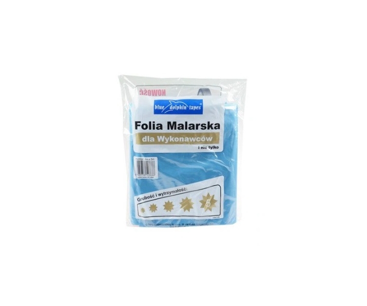 Blue Dolphin Folia malarska dla wykonawców 5 4mx5m