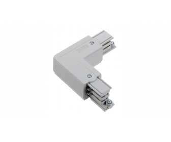 Łącznik kątowy L szynoprzewodu 3-fazowego XTS34-1 LEWY szary, LED LABS 