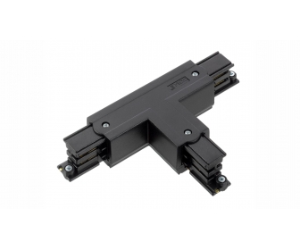 Łącznik typu T szynoprzewodu 3-fazowego XTS37-2 czarny, LED LABS