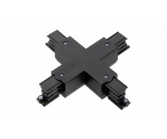 Łącznik krzyżowy do szynoprzewodu 3-fazowego XTS38-2 czarny, LED LABS