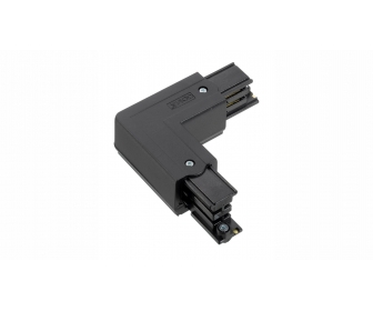 Łącznik kątowy L szynoprzewodu 3-fazowego XTS35-2 PRAWY czarny, LED LABS