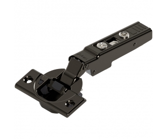 CLIP top BLUMOTION zawias standard. 110° Specjalny, Drzwi nakładane, puszka: na wkręty, czarny, BLUM 73B3550 