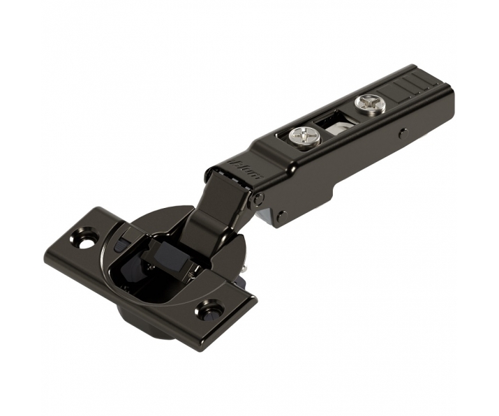 CLIP top BLUMOTION zawias standard. 110° Specjalny, Drzwi nakładane, puszka: na wkręty, czarny, BLUM 73B3550 