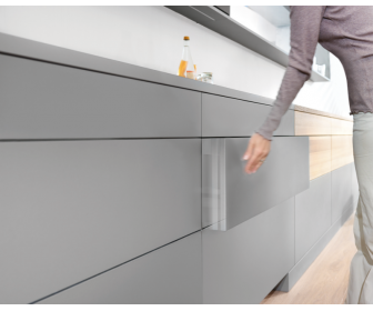 TANDEM TIP-ON Częściowy wysuw, 30 kg, dł. 500 mm, wymaga sprzęgła, lewa/prawa+cynkowana*P/U: 12