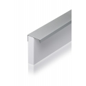 Uchwyt listwowy TERRA PRO 160 Lc 190mm P61 R10 czarny mat zaokrąglony (UA68)