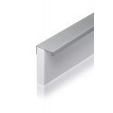 Uchwyt listwowy TERRA PRO 160 Lc 190mm P61 R10 czarny mat zaokrąglony (UA68)