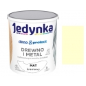 Jedynka Deco&Protect Drewno i Metal Mat Kremowy 0,7L