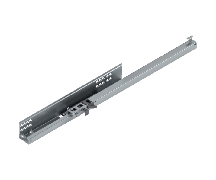 TANDEM BLUMOTION częściowy wysuw, 30 kg, dł. 5101 mm, z bolcem mocującym, lewa, cynkowana