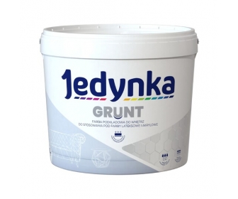 Jedynka Grunt farba gruntująca podkładowa biała 10L