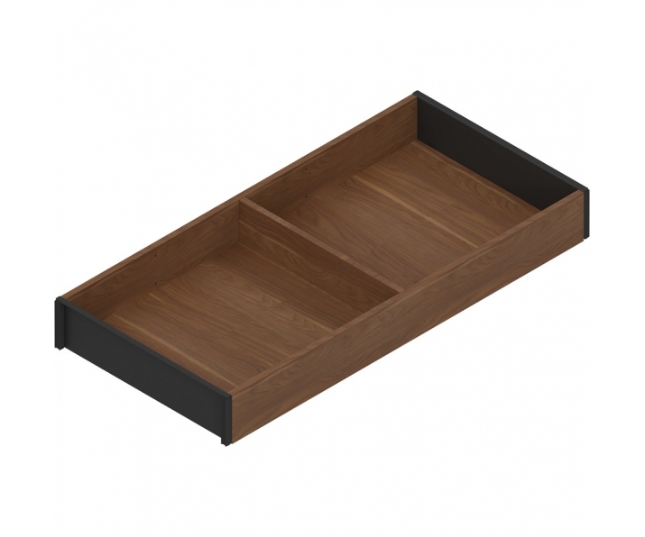 BLUM AMBIA-LINE  ramki do szuflady standardowej LEGRABOX, w opcji drewnopodobnej, dł. 450 mm, szerokość 100 mm, Orzech Tennesse
