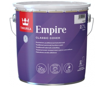 TIKKURILA Empire farba półmat do mebli 2,7L biała A
