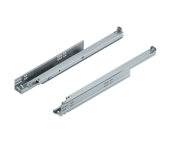 TANDEM plus BLUMOTION pełen wysuw do płyty 17-19mm , 30 kg, dł. 550 mm, wymaga sprzęgła, lewa/prawa, cynkowana