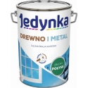 Farba do drewna metalu Zielony Połysk 5L  Jedynka 00457376