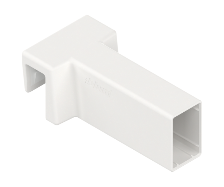 AMBIA-LINE uchwyt relingu poprzecznego, do MERIVOBOX+jedwabiście biały     mat*P/U: 80 BOXCOVER