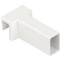 AMBIA-LINE uchwyt relingu poprzecznego, do MERIVOBOX+jedwabiście biały     mat*P/U: 80 BOXCOVER