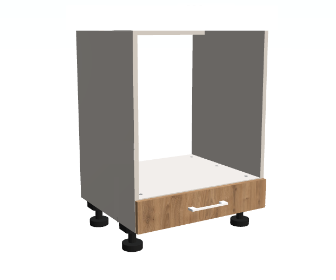 Szafka na piekarnik z frontem uchylnym