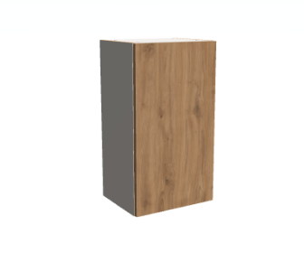 Szafka wisząca z pojedynczym frontem