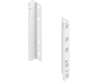 BLUM ZB4E000S Uchwyt drewnianej ścianki tylnej MERIVOBOX, wys. E biały mat, 25 sztuk