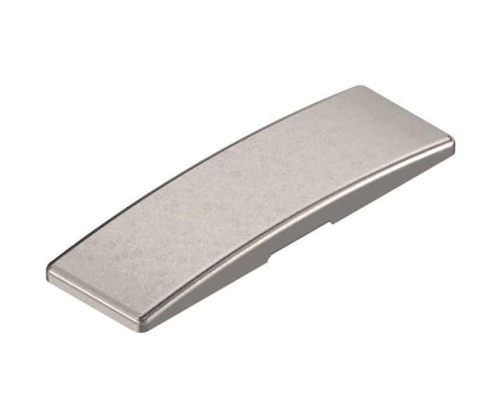 zaślepka zawiasu, Bez nadruku, niklowany