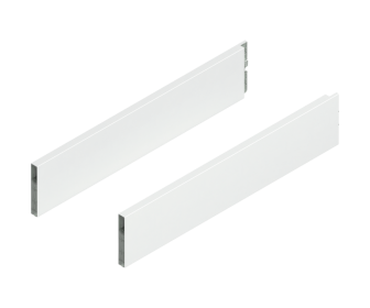 BLUM ZL4.500S.E MERIVOBOX BOXCAP, długość 500mm, wysokość E, lewy+prawy, jedwabiście biały mat, 10 sztuk