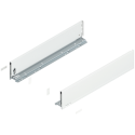 Bok LEGRABOX pure, wys. K (128.5 mm), dł. 600 mm, lewy/prawy, jedwabiście biały mat