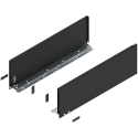 Bok LEGRABOX pure, wys. C (177 mm), dł. 550 mm, lewy/prawy, czarny mat
