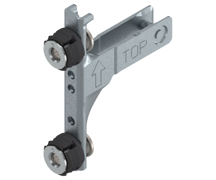 BLUM ZF4.10T2 Mocowanie frontu dolne MERIVOBOX, EXPANDO T, symetryczne, cynkowana, 100 sztuk