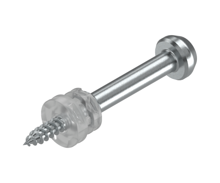 BLUM ZF4.5002 Mocowanie frontu górne MERIVOBOX, wkręty, symetryczne, cynkowana, 500 sztuk