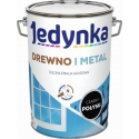 Farba do drewna i metalu Czarny Połysk 5L  Jedynka 00457342