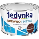 Farba do drewna i metalu Brąz Połysk 0,36L  Jedynka 00457334