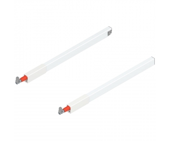 BLUM ZRG.337RSI Reling podłużny TANDEMBOX antaro (górny), dł. 400 mm, lewy/prawy, biały