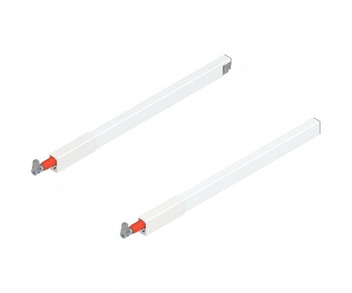 BLUM ZRG.337RSI Reling podłużny TANDEMBOX antaro (górny), dł. 400 mm, lewy/prawy, biały