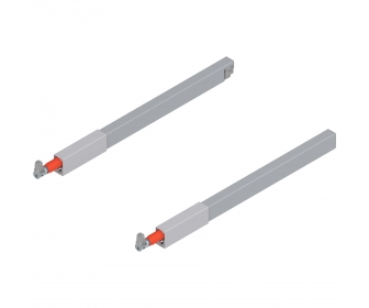 BLUM ZRG.287RSI Reling podłużny TANDEMBOX antaro (górny), dł. 350 mm, lewy/prawy, szary