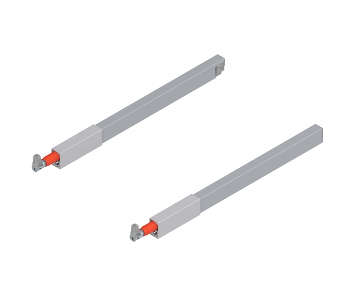 BLUM ZRG.287RSI Reling podłużny TANDEMBOX antaro (górny), dł. 350 mm, lewy/prawy, szary