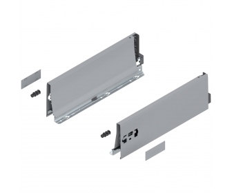 BLUM 378K3502SA Boki szuflady TANDEMBOX, wys. K (115 mm), dł. 350 mm, szare