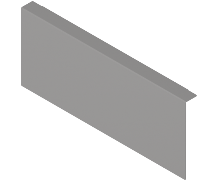 AMBIA-LINE adapter do montażu ramy do drewnianej ścianki tylnej do     szuflady standardowej, do LEGRABOX/MERIVOBOX wysokość K,